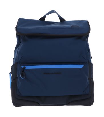 PIQUADRO Corner 2O Computer Backpack / Messenger Bag Blu
