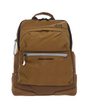 PIQUADRO Corner 2O Computer Backpack Cuoio