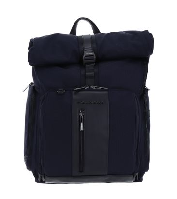 PIQUADRO Brief2 Roll-Up Computer Backpack Blu