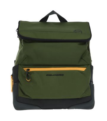 PIQUADRO Corner 2O Computer Backpack / Messenger Bag Verde