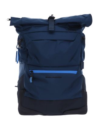 PIQUADRO Corner 2O Roll-Up Computer Backpack Blu