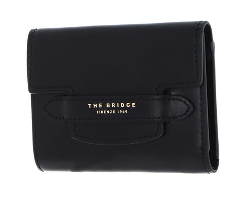 THE BRIDGE Lucrezia Ladies' Wallet Nero / Oro