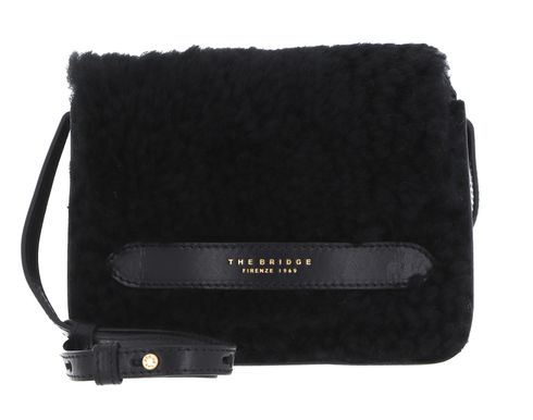 THE BRIDGE Merinos Crossbody Bag Nero / Oro