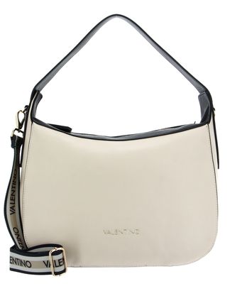 VALENTINO Sacca Cous Shoulder Bag Ecru / Nero