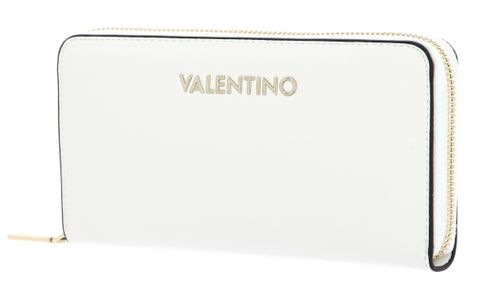 VALENTINO Goulash Zip Around Wallet Bianco