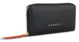 bugatti Ella Ladies Zip Around Wallet Black bugatti Ella Ladies Zip Around Wallet Black