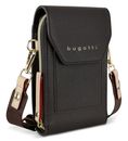 bugatti Ella Crossover Purse Bag Dark Brown