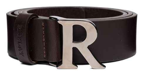 REPLAY Leather Belt W75 Brown Cocoa