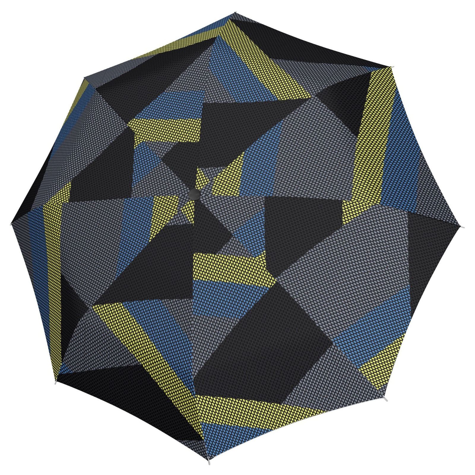 Knirps T.200 Automatic Umbrella - Windproof Compact Travel Umbrella With 97cm Coverage & Carrying Case
