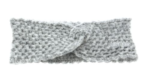 Calvin Klein Micro Waffle Headband Cement