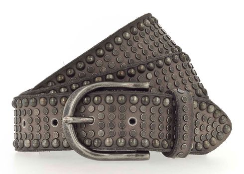 b.belt Reesa Leather Belt W80 Taupe