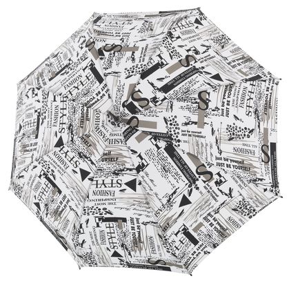 doppler Fiber Flex AC Umbrella Scribble White