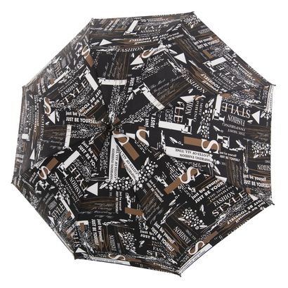 doppler Fiber Flex AC Umbrella Scribble Black