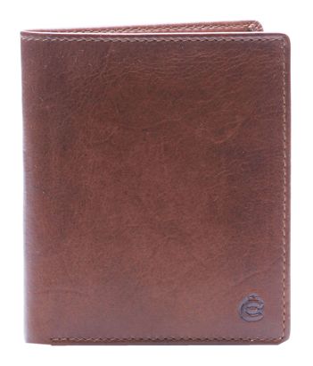 Esquire Dallas Credit Card Case High Brown