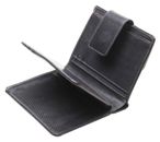 Esquire Dallas Wallet Vertical Black