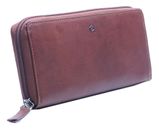 Esquire Dallas Zip Around Wallet Brown Esquire Dallas Zip Around Wallet Brown