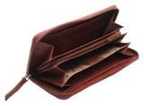 Esquire Dallas Zip Around Wallet Brown Esquire Dallas Zip Around Wallet Brown