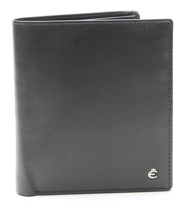 Esquire Harry RFID Wallet High with Flap L Black