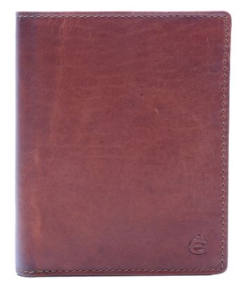 Esquire Dallas Wallet High With Flap M Brown