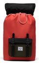 Herschel Little America Mid-Volume Backpack Chili / Black / Ivy Green / Storm Blue