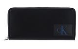 Calvin Klein CKJ Sculpted Zip Around Wallet Black Calvin Klein CKJ Sculpted Zip Around Wallet Black