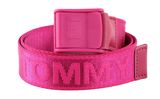 TOMMY HILFIGER Girls Youth Webbing Belt Girls W75 Eccentric Magenta TOMMY HILFIGER Girls Youth Webbing Belt Girls W75 Eccentric Magenta
