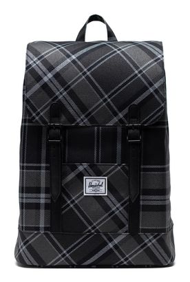 Herschel Retreat Small Backpack S Greyscale Plaid