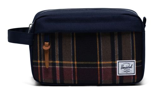 Herschel Chapter Travel Kit Peacoat / Peacoat Plaid