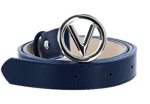 VALENTINO Round Belt W110 Blu / Nichel - kürzbar