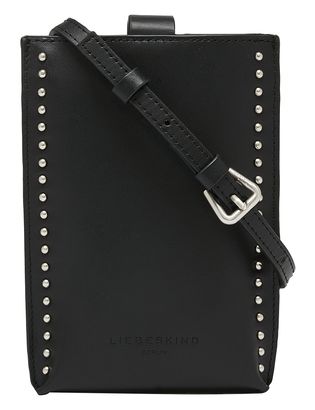 LIEBESKIND BERLIN Paper Bag Stud Ani Mobile Pouch Black