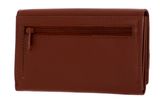 mano Don Leonardo RFID Lady Wallet with zip Cognac mano Don Leonardo RFID Lady Wallet with zip Cognac