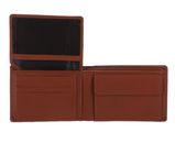 mano Don Leonardo RFID Wallet with flap Cognac