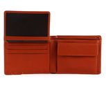 mano Don Leonardo RFID Mini Wallet Cognac
