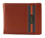mano Don Leonardo RFID Mini Wallet Cognac