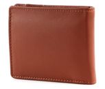 mano Don Leonardo RFID Mini Wallet Cognac