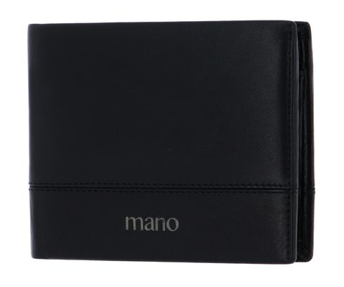 mano Don Romeo RFID Wallet Black