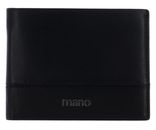 mano Don Romeo RFID Wallet Black mano Don Romeo RFID Wallet Black