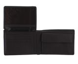mano Don Leonardo RFID Wallet with flap Darkbrown