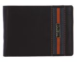 mano Don Leonardo RFID Wallet with flap Darkbrown