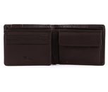 mano Don Leonardo RFID Mini Wallet Darkbrown