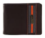 mano Don Leonardo RFID Mini Wallet Darkbrown
