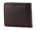 mano Don Leonardo RFID Mini Wallet Darkbrown