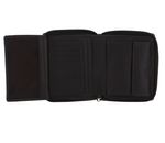 mano Don Leonardo RFID Lady Wallet Darkbrown