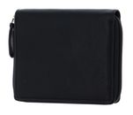 mano Don Leonardo RFID Lady Wallet Black