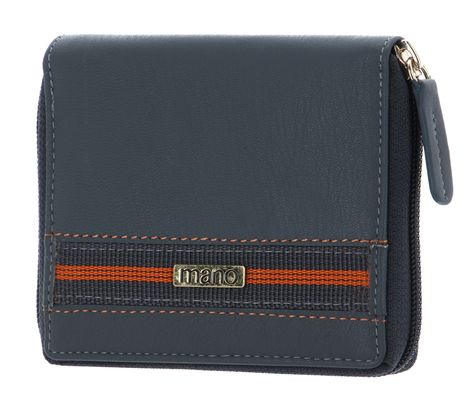 mano Don Leonardo RFID Lady Wallet Grey