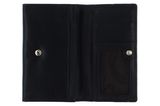 mano Don Leonardo RFID Lady Wallet with zip Black