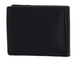 mano Don Leonardo RFID Wallet with flap Black