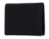mano Don Leonardo RFID Vertical wallet with flap Black