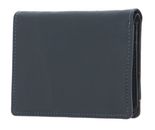 mano Don Leonardo RFID Vertical wallet with flap Grey