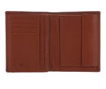 mano Don Leonardo RFID Vertical wallet with flap Cognac
